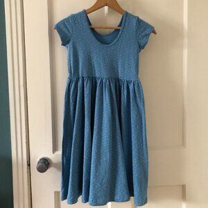 Alice and Ames Ballet Dress, size 10, blue lavender dot